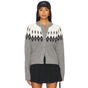 Kule The Freya Cardigan in Heather Grey Size Small